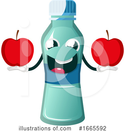 Royalty-Free (RF) Water Bottle Clipart Illustration by Morphart Creations - Stock Sample #1665592