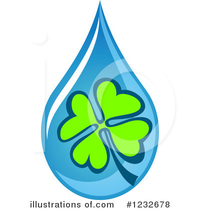 Water Drops Clipart #1232678 by Vector Tradition SM