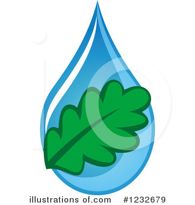 Water Drop Clipart #1232679 by Vector Tradition SM