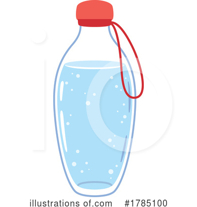 Bottle Clipart #1785100 by Vector Tradition SM