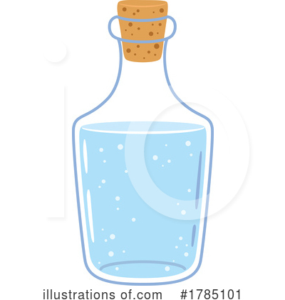 Bottle Clipart #1785101 by Vector Tradition SM