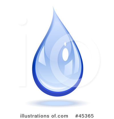 Water Droplets Clipart #45365 by Oligo