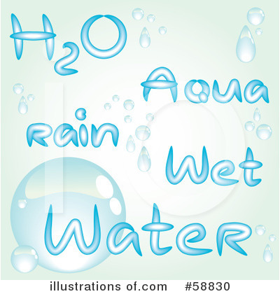 Royalty-Free (RF) Water Clipart Illustration by kaycee - Stock Sample #58830