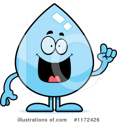 Water Drop Clipart #1172426 by Cory Thoman