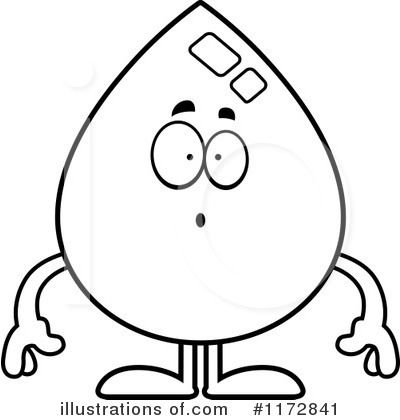 Royalty-Free (RF) Water Drop Clipart Illustration by Cory Thoman - Stock Sample #1172841
