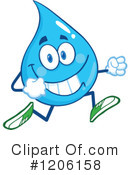 Water Drop Clipart #1206158 by Hit Toon