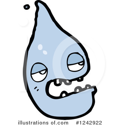 Royalty-Free (RF) Water Drop Clipart Illustration by lineartestpilot - Stock Sample #1242922