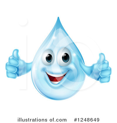 Droplet Clipart #1248649 by AtStockIllustration