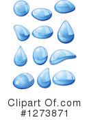 Water Drop Clipart #1273871 by Vector Tradition SM