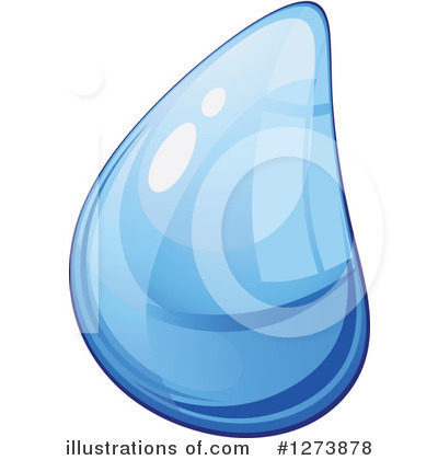 Water Drops Clipart #1273878 by Vector Tradition SM