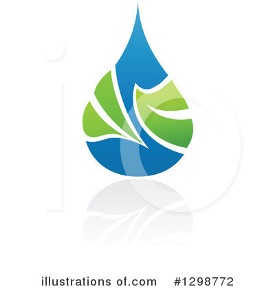Royalty-Free (RF) Water Drop Clipart Illustration by elena - Stock Sample #1298772