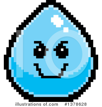 Royalty-Free (RF) Water Drop Clipart Illustration by Cory Thoman - Stock Sample #1378628