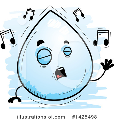 Water Drop Clipart #1425498 by Cory Thoman