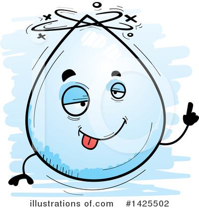 Water Drop Clipart #1425502 by Cory Thoman