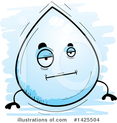 Royalty-Free (RF) Water Drop Clipart Illustration by Cory Thoman - Stock Sample #1425504