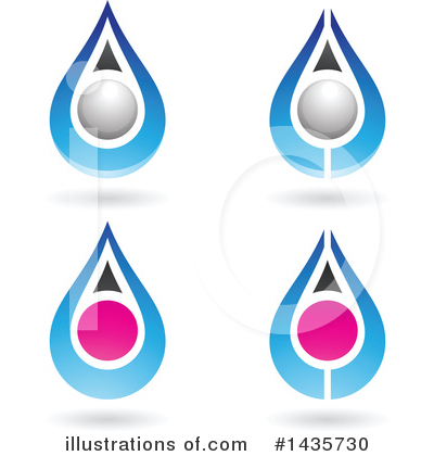 Royalty-Free (RF) Water Drop Clipart Illustration by cidepix - Stock Sample #1435730
