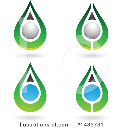 Royalty-Free (RF) Water Drop Clipart Illustration by cidepix - Stock Sample #1435731