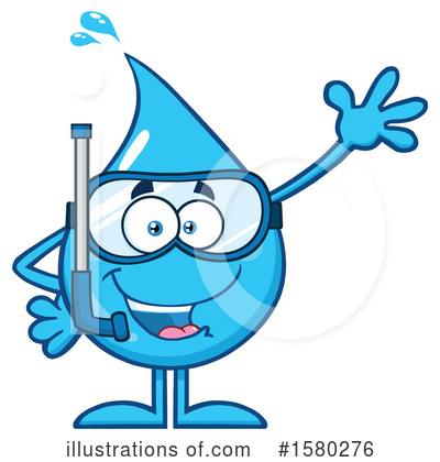 Snorkel Clipart #1580276 by Hit Toon
