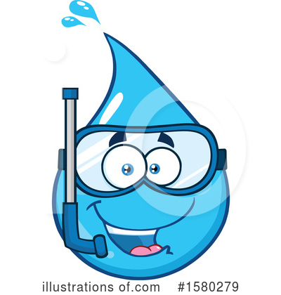 Snorkel Clipart #1580279 by Hit Toon