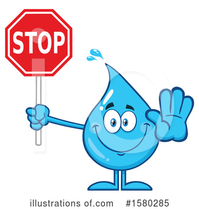 Stop Sign Clipart #1580285 by Hit Toon
