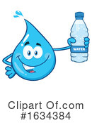 Water Drop Clipart #1634384 by Hit Toon