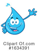 Water Drop Clipart #1634391 by Hit Toon