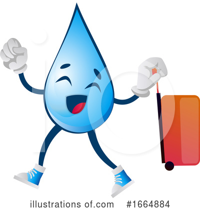 Royalty-Free (RF) Water Drop Clipart Illustration by Morphart Creations - Stock Sample #1664884