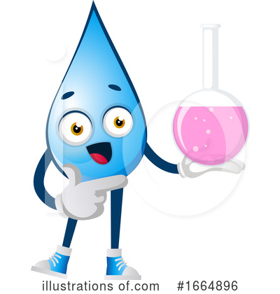 Royalty-Free (RF) Water Drop Clipart Illustration by Morphart Creations - Stock Sample #1664896