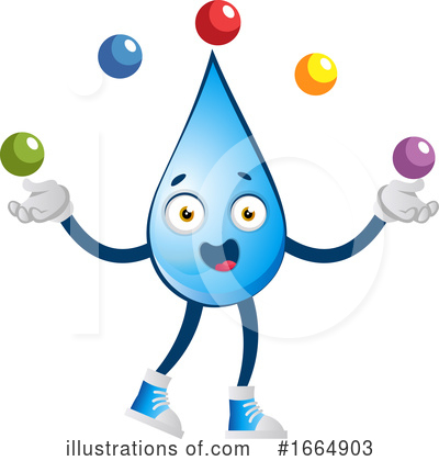 Royalty-Free (RF) Water Drop Clipart Illustration by Morphart Creations - Stock Sample #1664903