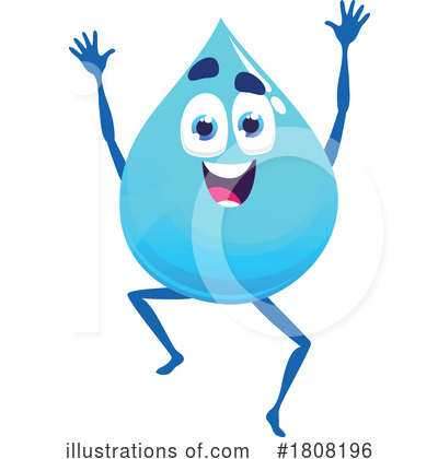 Royalty-Free (RF) Water Drop Clipart Illustration by Vector Tradition SM - Stock Sample #1808196
