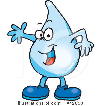 Drinking Water Clipart #42650 by Dennis Holmes Designs