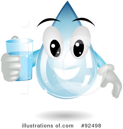 Drinking Water Clipart #92498 by BNP Design Studio
