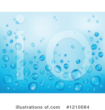 Water Drops Clipart #1210084 by visekart