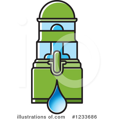 Royalty-Free (RF) Water Filter Clipart Illustration by Lal Perera - Stock Sample #1233686