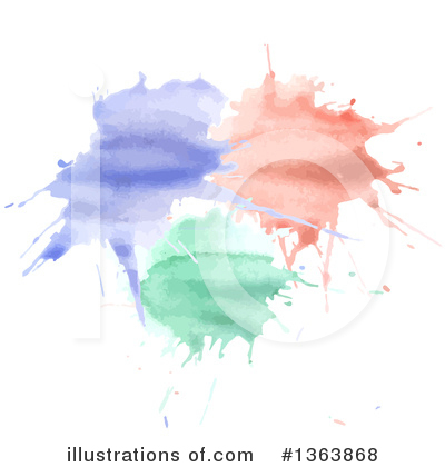 Royalty-Free (RF) Watercolor Clipart Illustration by vectorace - Stock Sample #1363868