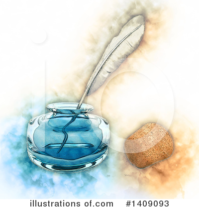 Royalty-Free (RF) Watercolor Clipart Illustration by KJ Pargeter - Stock Sample #1409093