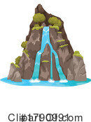Waterfall Clipart #1790991 by Vector Tradition SM