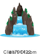 Waterfall Clipart #1791422 by Vector Tradition SM