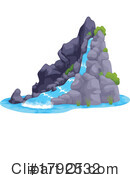 Waterfall Clipart #1792532 by Vector Tradition SM