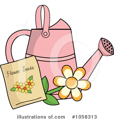 Watering Can Clipart #1058313 by Pams Clipart