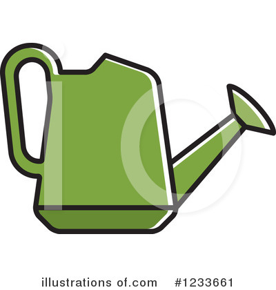Watering Can Clipart #1233661 by Lal Perera
