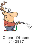 Watering Clipart #442897 by toonaday
