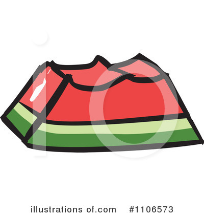Royalty-Free (RF) Watermelon Clipart Illustration by Cartoon Solutions - Stock Sample #1106573