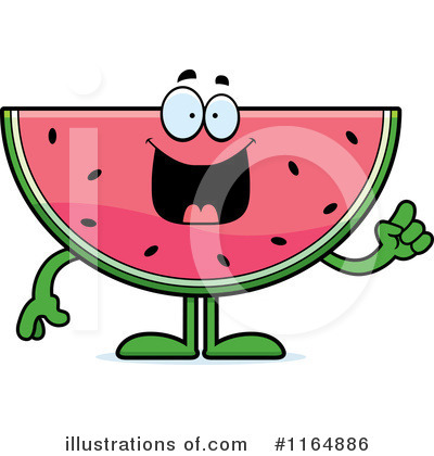 Royalty-Free (RF) Watermelon Clipart Illustration by Cory Thoman - Stock Sample #1164886