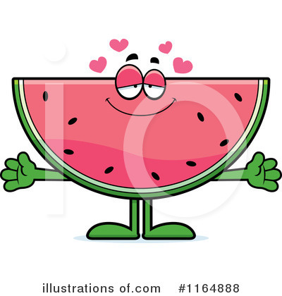 Royalty-Free (RF) Watermelon Clipart Illustration by Cory Thoman - Stock Sample #1164888