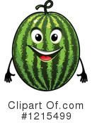 Watermelon Clipart #1215499 by Vector Tradition SM