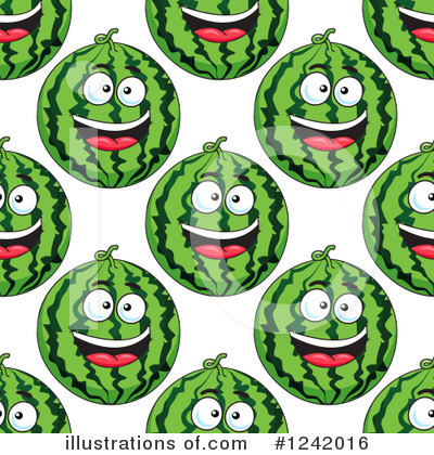 Royalty-Free (RF) Watermelon Clipart Illustration by Vector Tradition SM - Stock Sample #1242016