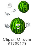 Watermelon Clipart #1300179 by Vector Tradition SM