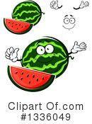 Watermelon Clipart #1336049 by Vector Tradition SM
