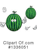Watermelon Clipart #1336051 by Vector Tradition SM